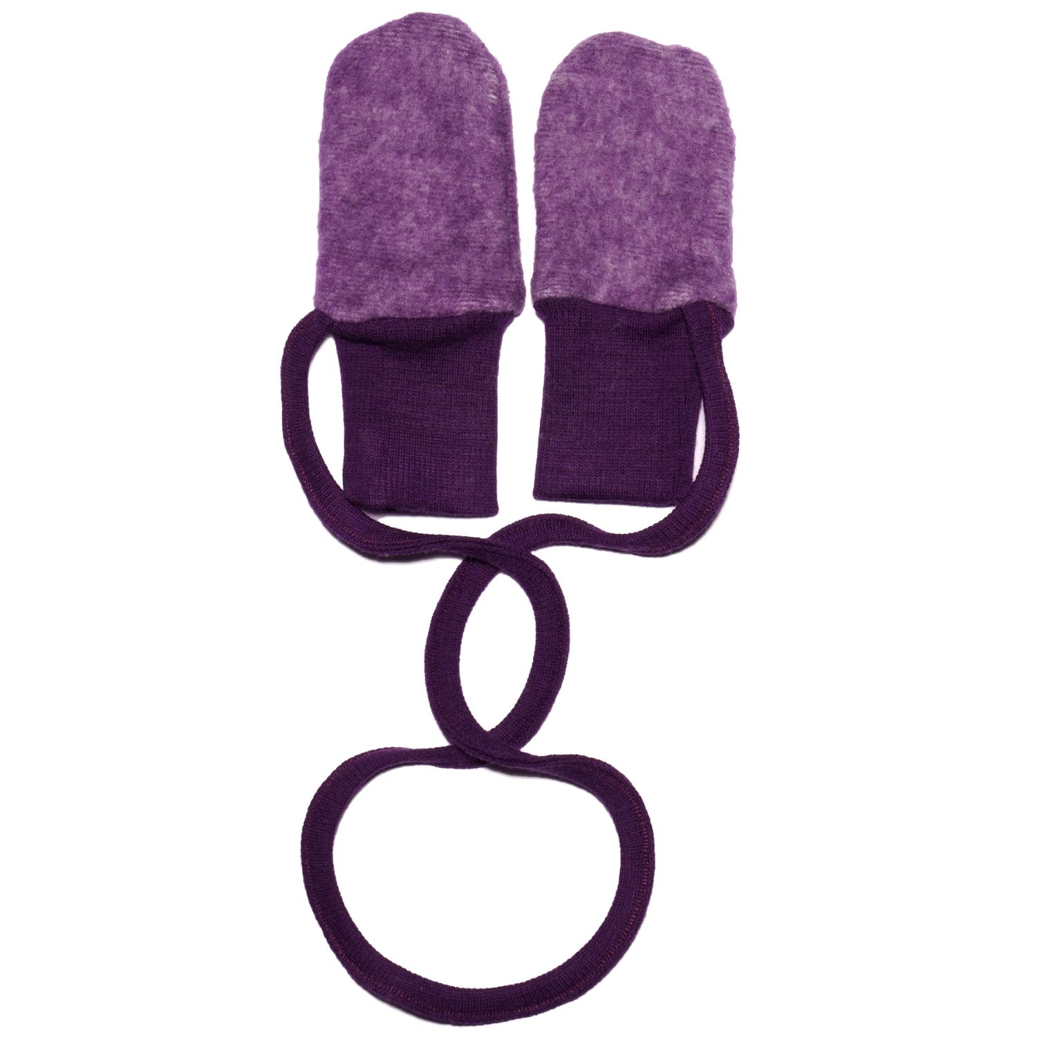 Cosilana Baby-Handschuhe aus Woll-/Baumwollfleece - 113 Lila Cosilana Baby-Handschuhe aus Woll-/Baumwollfleece - 113 Lila von Cosilana