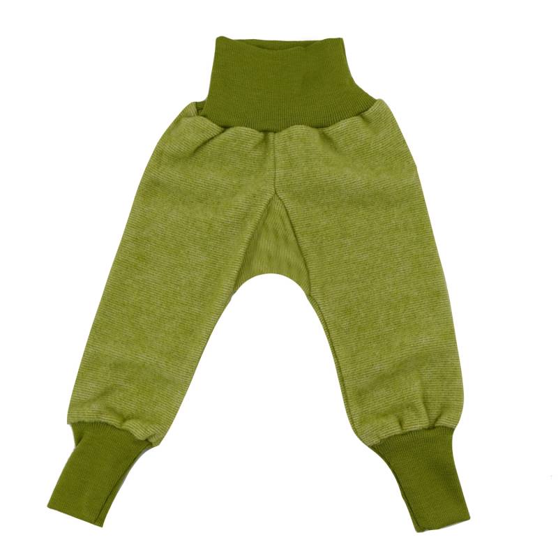 Cosilana Baby-Hose aus Woll-/Baumwollfleece - 86 / 92 111 Grün von Cosilana