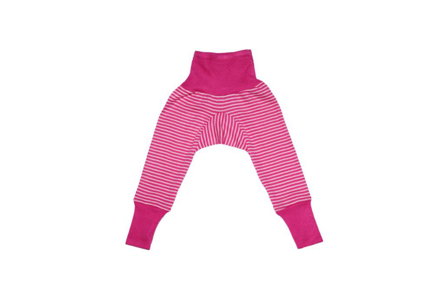 Cosilana Baby-Hose mit Bund aus Wolle/Seide - 130 Pink-Natur gestreift 86 / 92 Cosilana Baby-Hose mit Bund aus Wolle/Seide - 130 Pink-Natur gestreift 86 / 92 von Cosilana