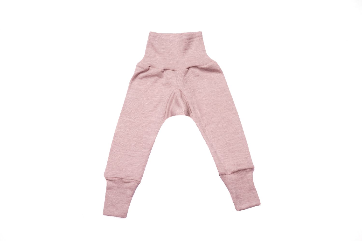 Cosilana Baby-Hose mit Bund aus Wolle/Seide - 262 Rosé Melange 74 / 80 Cosilana Baby-Hose mit Bund aus Wolle/Seide - 262 Rosé Melange 74 / 80 von Cosilana