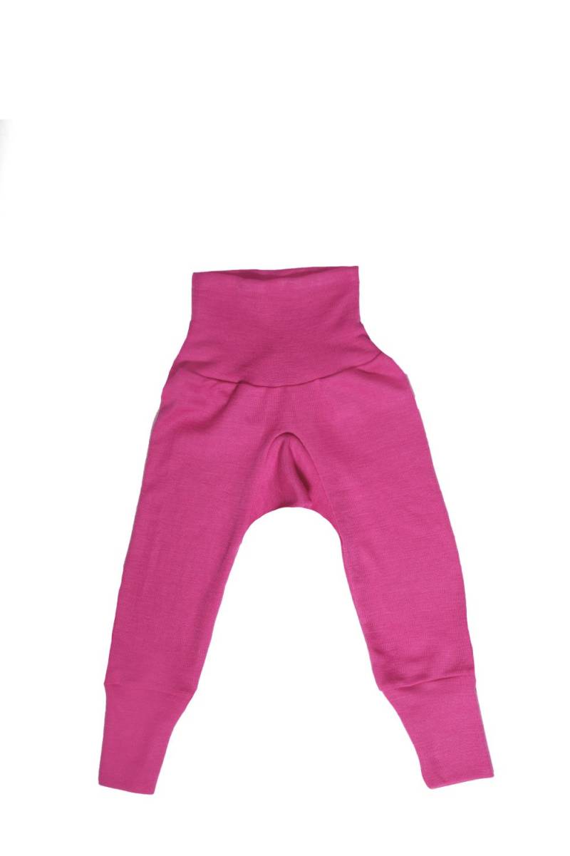 Cosilana Baby-Hose mit Bund aus Wolle/Seide - 86 / 92 30 Pink von Cosilana