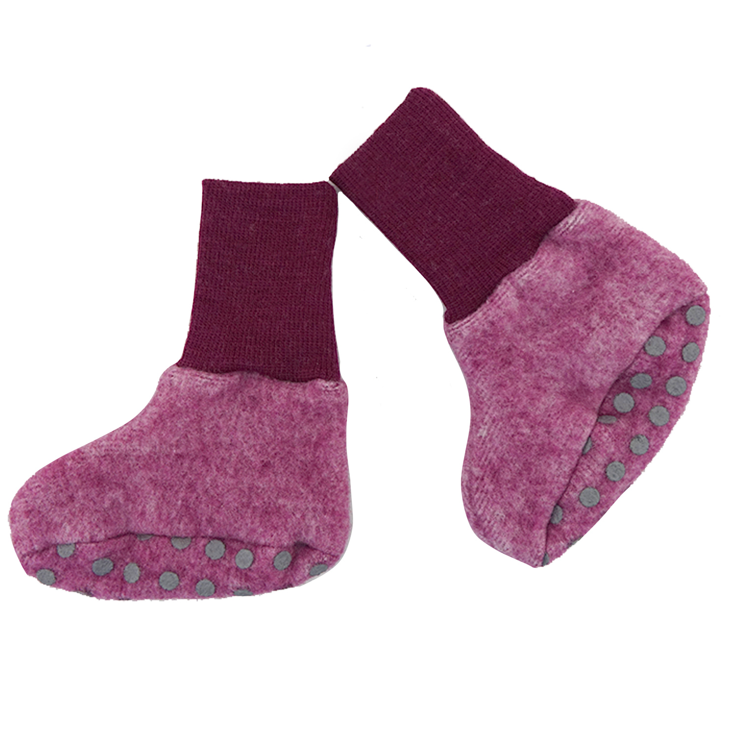 Cosilana Baby-Schuhe aus Woll-/Baumwollfleece - 139 Bordeaux 74 / 80 Cosilana Baby-Schuhe aus Woll-/Baumwollfleece - 139 Bordeaux 74 / 80 von Cosilana