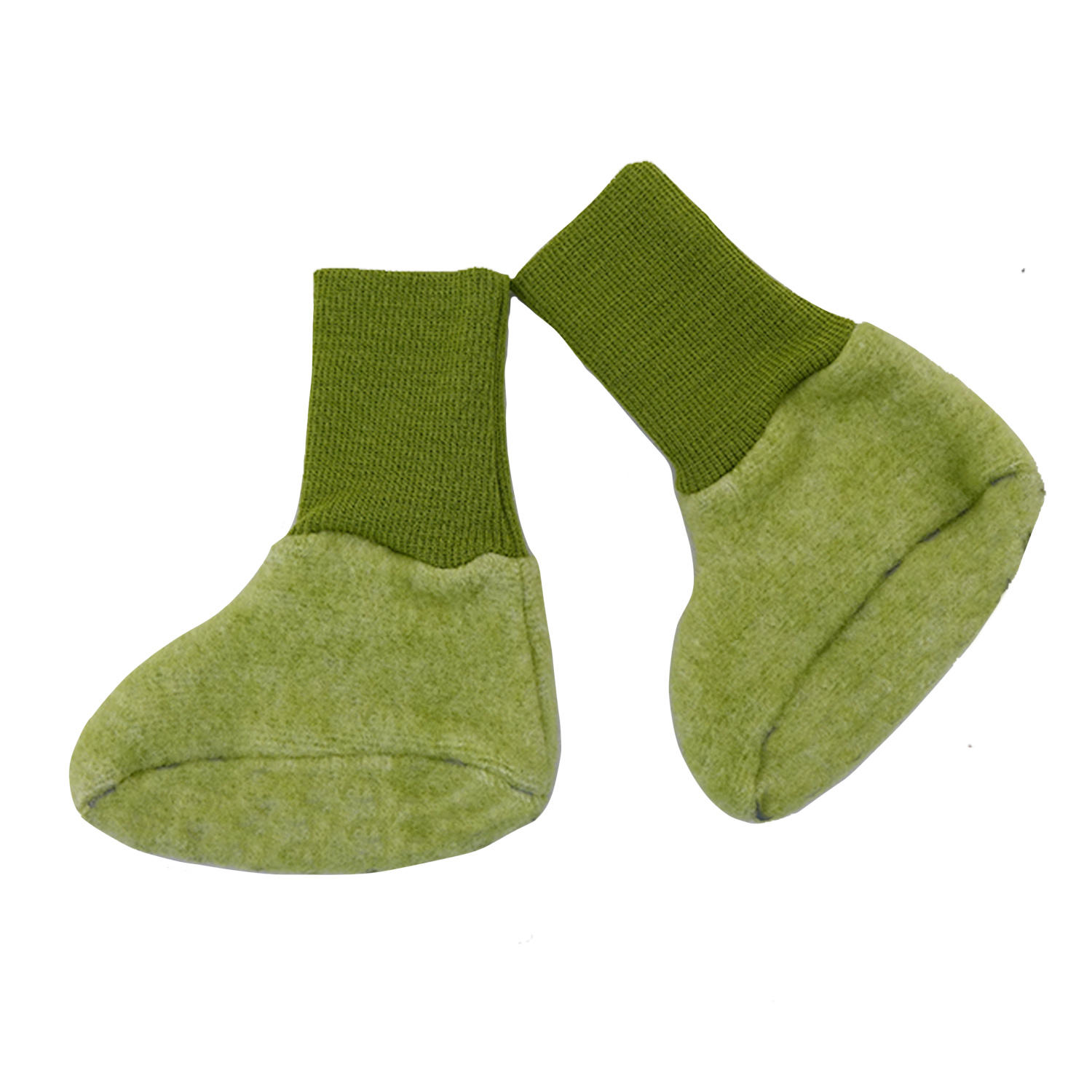 Cosilana Baby-Schuhe aus Woll-/Baumwollfleece - 50 / 56 111 Grün Cosilana Baby-Schuhe aus Woll-/Baumwollfleece - 50 / 56 111 Grün von Cosilana