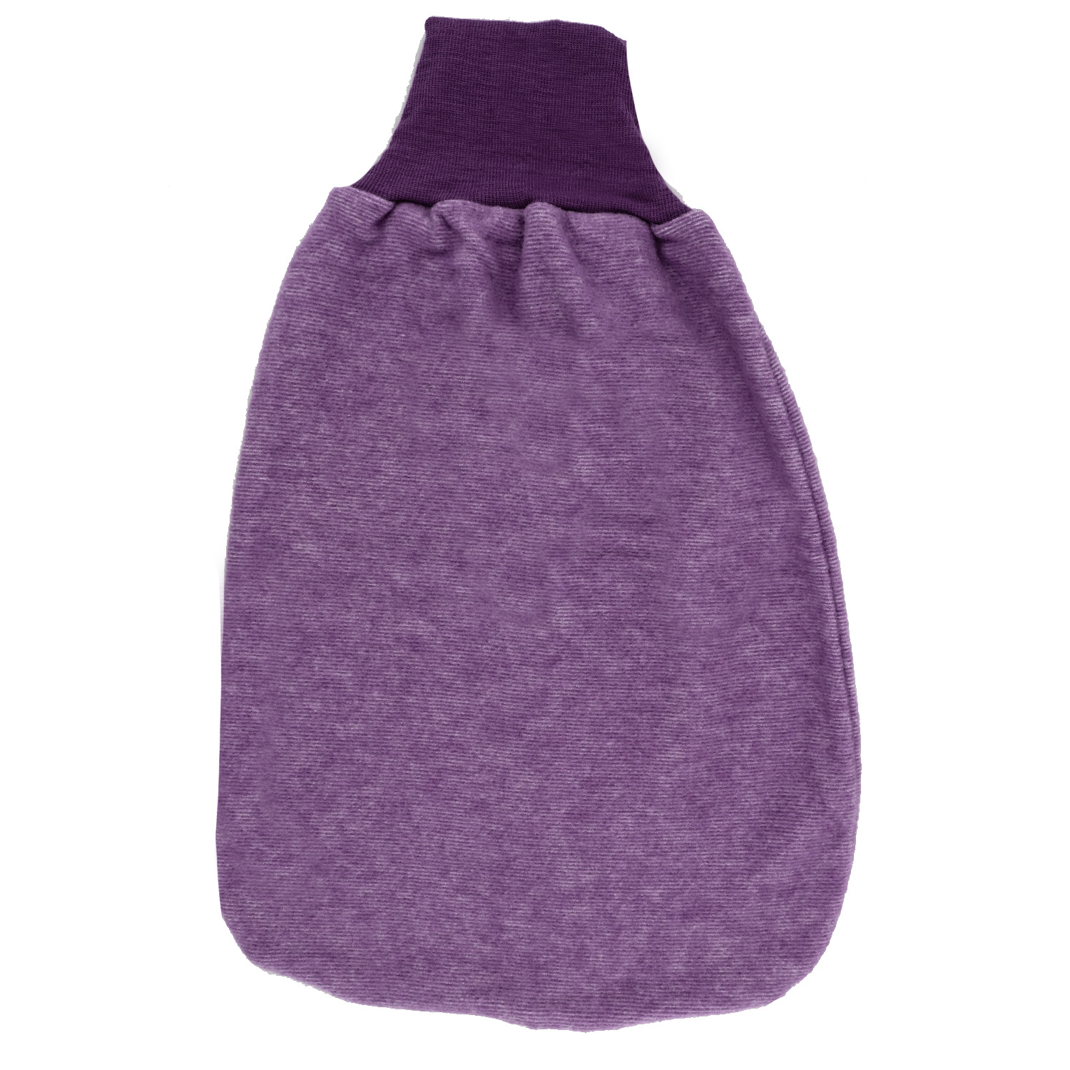 Cosilana Baby-Strampelsack aus Woll-/Baumwollfleece - 113 Lila von Cosilana