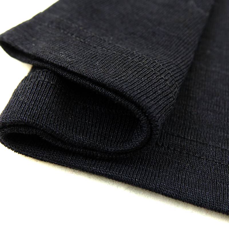 Cosilana Damen-Unterhemd (mit Spaghetti-Trägern) aus Wolle/Seide - 40 / 42 50 Schwarz von Cosilana