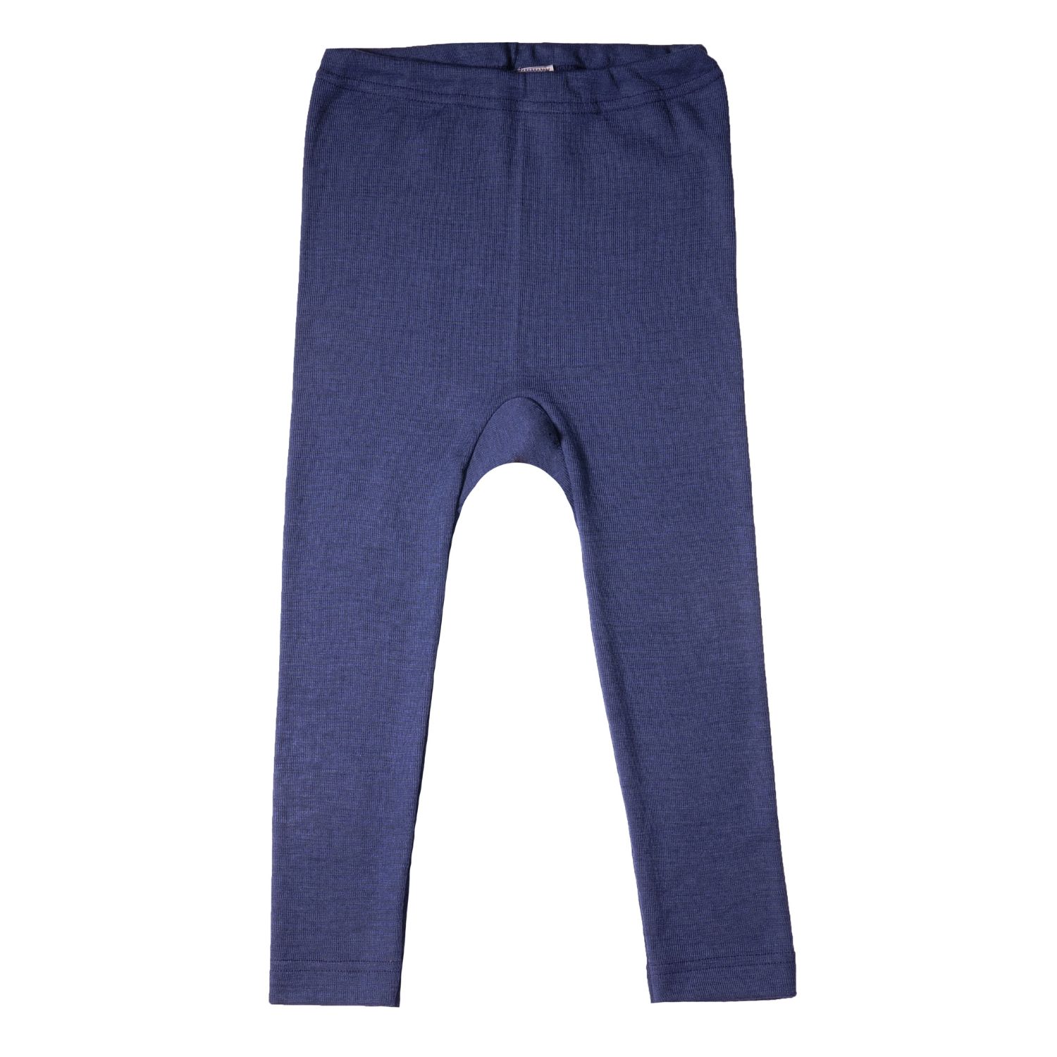 Cosilana Kinder-Leggings aus Wolle/Seide - 08 Blau 140 von Cosilana