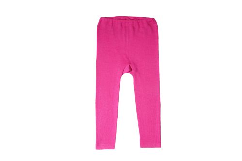 Cosilana Kinder-Leggings aus Wolle/Seide - 128 30 Pink von Cosilana