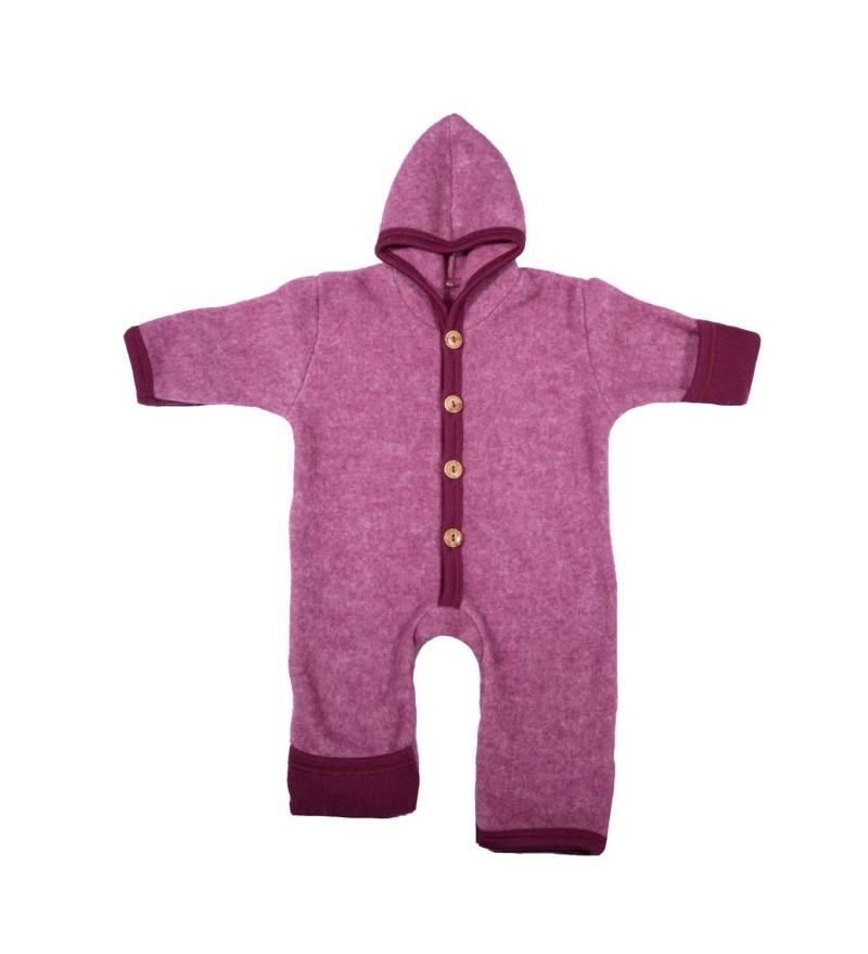 Cosilana Overall mit Kratzschutz aus Woll-/Baumwollfleece - 139 Bordeaux 74 / 80 von Cosilana
