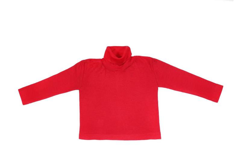 Cosilana Pullover mit Rollkragen aus Wolle/Seide - 04 Rot 92 von Cosilana