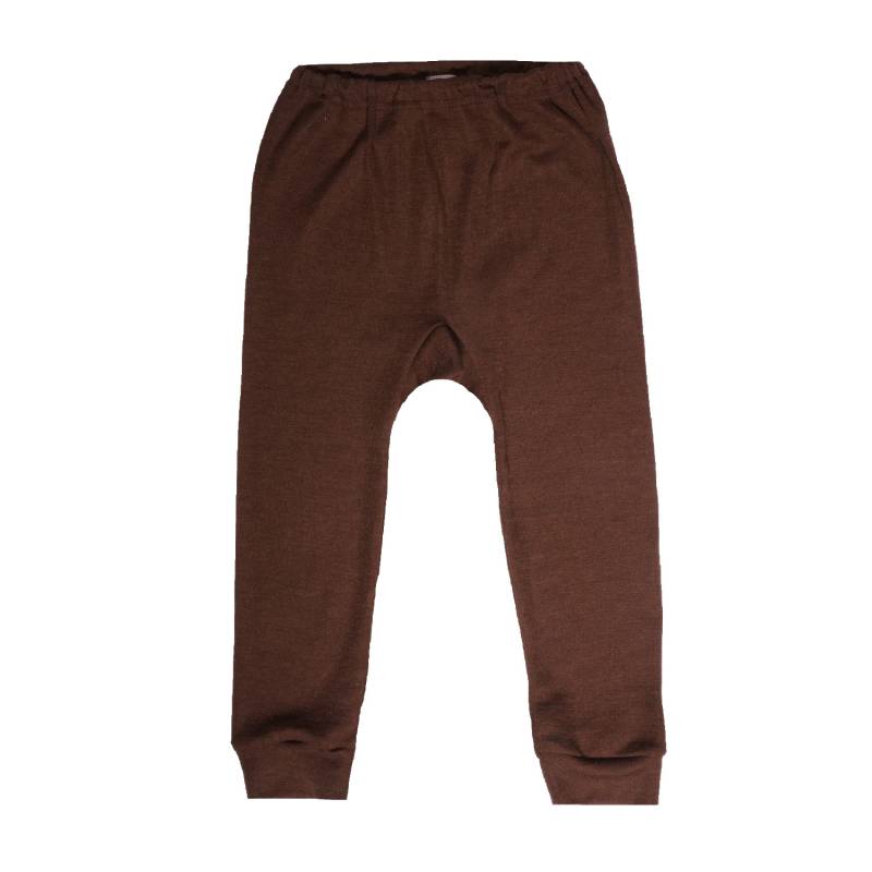 Cosilana lange Unterhose für Baby und Kind aus Wolle/Seide - 25 Braun 104 von Cosilana