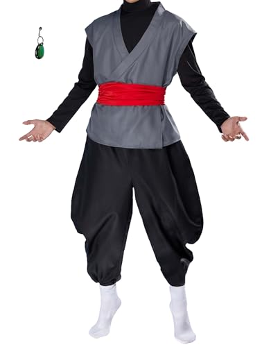 Coskidz Son Goku Herren Cosplay-Kostüm, Schwarz - Schwarz - Medium von Coskidz