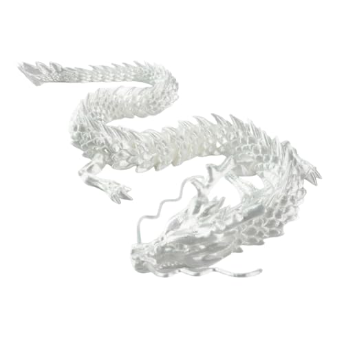 Cosmin Chinesischer Drache, Ornamente, 3D-Druck, beweglicher Drache für Aquarium-Landschaftsgestaltung, 60 cm von Cosmin