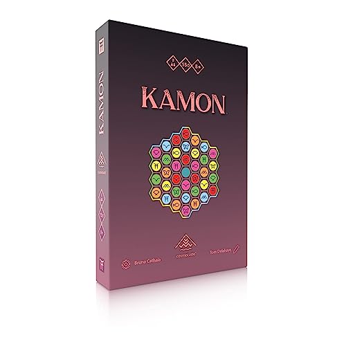 Cosmoludo 3143103 Kamon, Brettspiel, Strategiespiel, 2-Personenspiel, abstraktes Spiel für Erwachsene und Kinder ab 8 Jahren von Cosmoludo