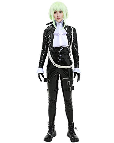 Cosplay.fm Damen Lio Fotia Cosplay Kostüm Outfit mit Gürtel Set - Schwarz - Small Cosplay.fm Damen Lio Fotia Cosplay Kostüm Outfit mit Gürtel Set - Schwarz - Small von Cosplay.fm
