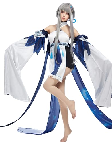 Cosplay.fm Frauen Spiel Cosplay Kostüm Kleid Full Set mit Zubehör (Mehrfarbig, S) von Cosplay.fm