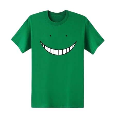 CosplayHero Anime Assassination Classroom T-Shirts für Männer, Green, XXL von CosplayHero