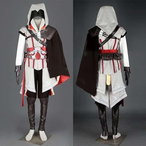 Ezio Auditore Assassins Creed Cosplay Kostüm, S, Child size von CosplayHero