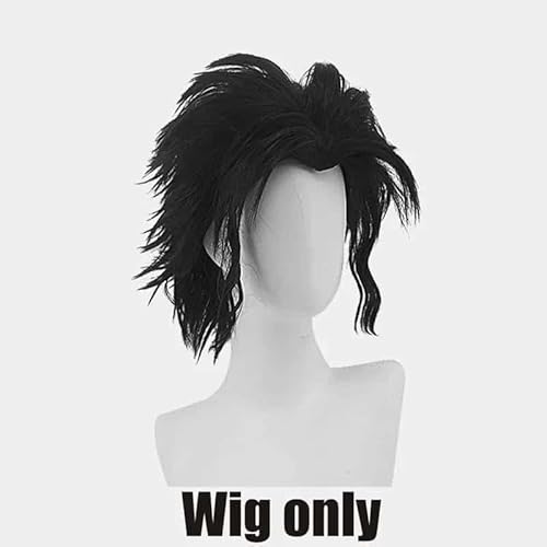 JoJo JoJo's Bizarre Adventure Kujo Jotaro Kostüm Kostüm Wig Hat Jotaro Kujo Uniform Cosplay Clothes Kostüm Kostümplay Unisex, Wig Only, Female-s von CosplayHero