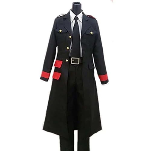 Noragami Bishamon Anime Cosplay Kostüm full set Coat+Shirt+Tie+Pants 11, Black, M, Female von CosplayHero