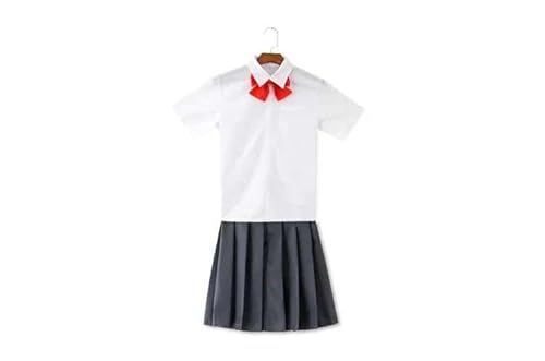 Your Name Tachibana Taki Cosplay Kostüm Anime Kimi No Na Wa School Unifor streetwear Shirt Pants Skirt Tie, women costume, M von CosplayHero