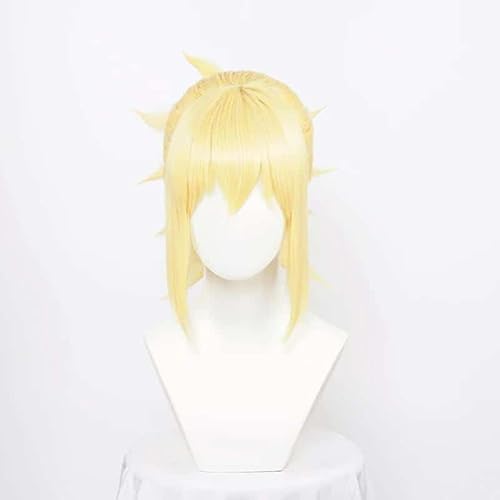 ccutoo Synthetic Haare Kohaku Anime Dr.Stone Cosplay Wig Golden Ponytail Heat Resistance Kostüm Wigs+ Free Wig Ca ccutoo Synthetic Haare Kohaku Anime Dr.Stone Cosplay Wig Golden Ponytail Heat Resistance Kostüm Wigs+ Free Wig Ca von CosplayHero