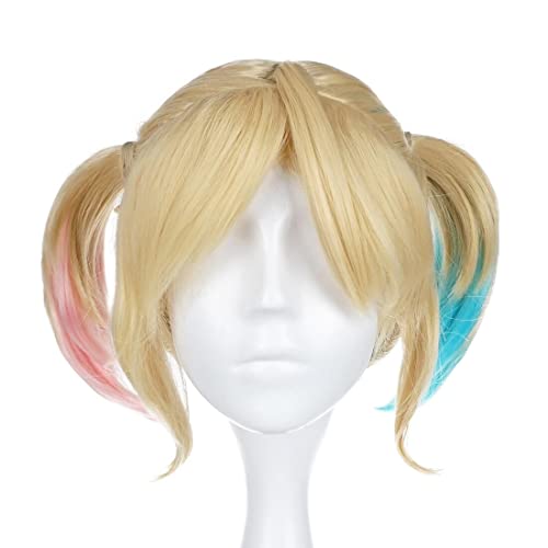 CosplayStudio Quinn Perücke für Kostüm | Blonde seitliche Zöpfe | Neuste Version CosplayStudio Quinn Perücke für Kostüm | Blonde seitliche Zöpfe | Neuste Version von CosplayStudio