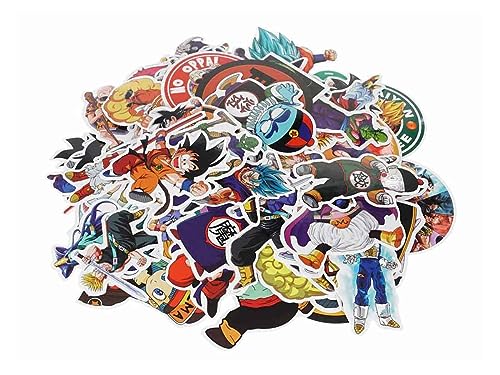 CosplayStudio Son Goku Vinyl Sticker Set mit 100 Stück Aufkleber CosplayStudio Son Goku Vinyl Sticker Set mit 100 Stück Aufkleber von CosplayStudio