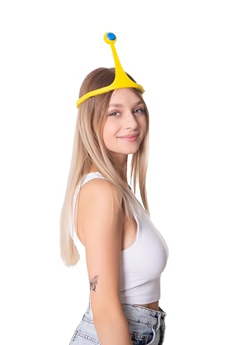 Cosplaya Prinzessin für Erwachsene, Damen, Gold mit blauer Schmuckkrone, für Damen, Erwachsene, Herren, Abenteuer, Cosplay, Halloween, Einheitsgröße von Cosplaya