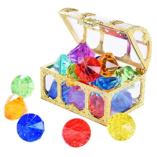 Cosswe Tauchjuwelen Tauchspielzeug Edelstein Kinder Tauchjuwel Pool Diamant Spielzeug Unterwasser Edelstein Piratenschatz Spielzeug Schatzkiste Schwimm Tauchen Edelsteine Und Edelstein Box Cosswe Tauchjuwelen Tauchspielzeug Edelstein Kinder Tauchjuwel Pool Diamant Spielzeug Unterwasser Edelstein Piratenschatz Spielzeug Schatzkiste Schwimm Tauchen Edelsteine Und Edelstein Box von Cosswe