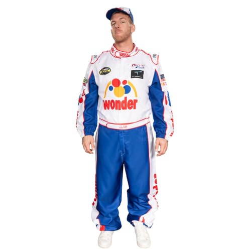 Ricky Bobby Race Driver Jumpsuit Halloween Kostüm Cosplay Ricky Bobby Race Driver Jumpsuit Halloween Kostüm Cosplay von Costume Agent