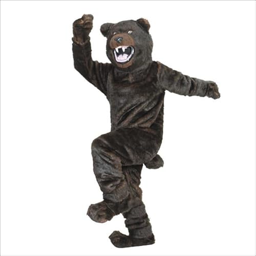 Costume Shine Der Wilde, alte bär-Maskottchenkostüm für Erwachsene – Anpassbarer, leichter Ganzkörper-Plüschanzug mit Kühlgebläse und Eisweste Costume Shine Der Wilde, alte bär-Maskottchenkostüm für Erwachsene – Anpassbarer, leichter Ganzkörper-Plüschanzug mit Kühlgebläse und Eisweste von Costume Shine