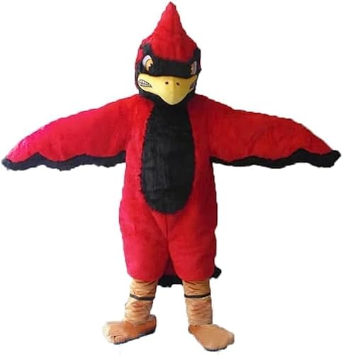 Costume Shine Der kardinal.-Maskottchenkostüm für Erwachsene – Anpassbarer, leichter Ganzkörper-Plüschanzug mit Kühlgebläse und Eisweste Costume Shine Der kardinal.-Maskottchenkostüm für Erwachsene – Anpassbarer, leichter Ganzkörper-Plüschanzug mit Kühlgebläse und Eisweste von Costume Shine