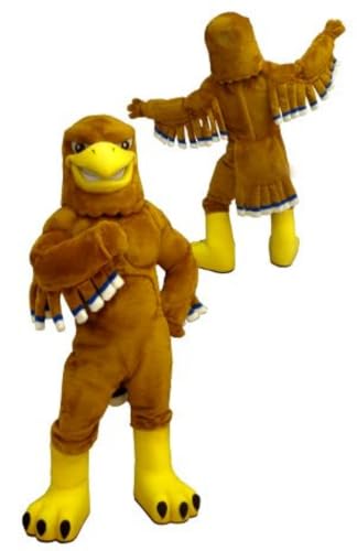 Costume Shine Ein glücklicher, brauner Adler.-Maskottchenkostüm für Erwachsene – Anpassbarer, leichter Ganzkörper-Plüschanzug mit Kühlgebläse und Eisweste Costume Shine Ein glücklicher, brauner Adler.-Maskottchenkostüm für Erwachsene – Anpassbarer, leichter Ganzkörper-Plüschanzug mit Kühlgebläse und Eisweste von Costume Shine