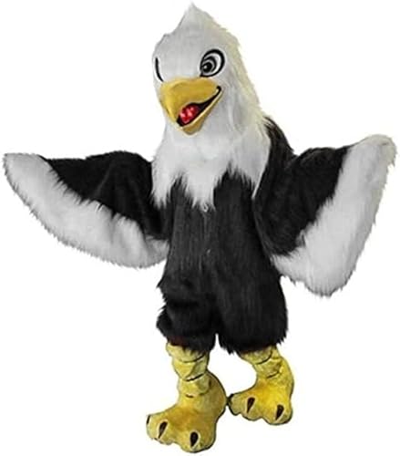 Costume Shine Oh, 'n hörner.-Maskottchenkostüm für Erwachsene – Anpassbarer, leichter Ganzkörper-Plüschanzug mit Kühlgebläse und Eisweste von Costume Shine