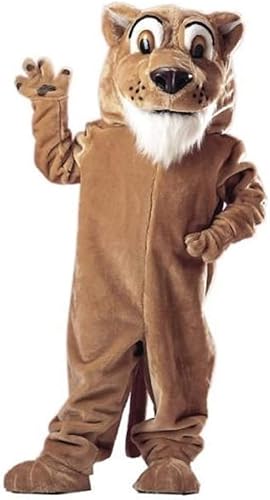 CostumeShine Deluxe Corby Cougar Maskottchen Kostüm für Erwachsene – anpassbarer Ganzkörperanzug mit kühlendem Ventilator & atmungsaktivem Polyester – Halloween, Sportmannschaften CostumeShine Deluxe Corby Cougar Maskottchen Kostüm für Erwachsene – anpassbarer Ganzkörperanzug mit kühlendem Ventilator & atmungsaktivem Polyester – Halloween, Sportmannschaften von Costume Shine