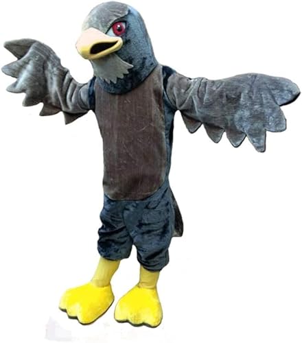 CostumeShine Deluxe Hawk Falcon mit braunem Bauch Maskottchen Kostüm für Erwachsene, anpassbarer Ganzkörper-Cartoon-Anzug mit Kühlventilator, Halloween, Sportmannschaften, Firmenveranstaltungen CostumeShine Deluxe Hawk Falcon mit braunem Bauch Maskottchen Kostüm für Erwachsene, anpassbarer Ganzkörper-Cartoon-Anzug mit Kühlventilator, Halloween, Sportmannschaften, Firmenveranstaltungen von Costume Shine
