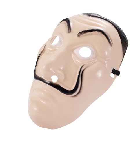 Maske Haus des Geldes - Unisex - Salvador Dali - Kostümmaske für Erwachsene - Kostüm für Fasching, Karneval, Halloween Maske Haus des Geldes - Unisex - Salvador Dali - Kostümmaske für Erwachsene - Kostüm für Fasching, Karneval, Halloween von Costumed