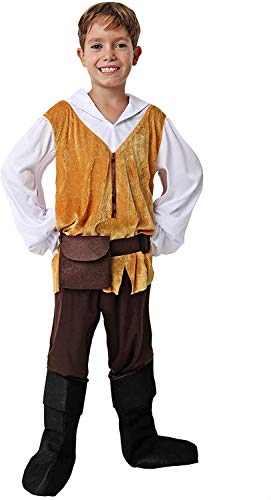 Costumizate! Mittelalterliches Taverner-Kostüm, Größe 3-4, speziell für Kinder, Kostümpartys oder Karneval von Costumizate!