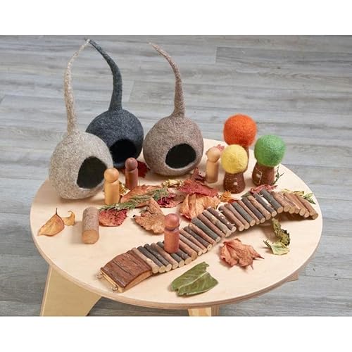Cosy Fairy Tale Felt Houses Trio (3pk) - 54561 von Cosy