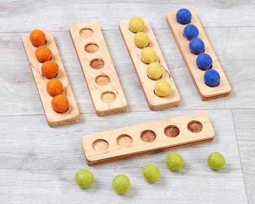 Cosy Felt Ball Five Frames (5Pk) - 52141 von Cosy