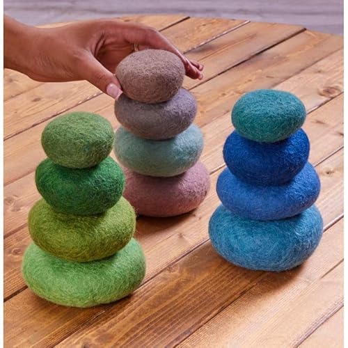 Cosy Felt Stacking Boulders - 55427 von Cosy