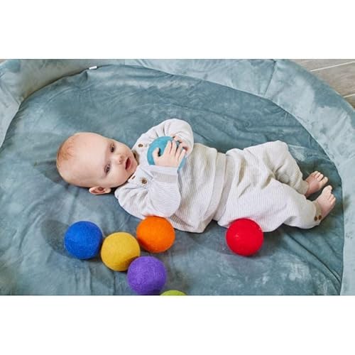 Cosy Large Rainbow Felt Balls - 56060 von Cosy