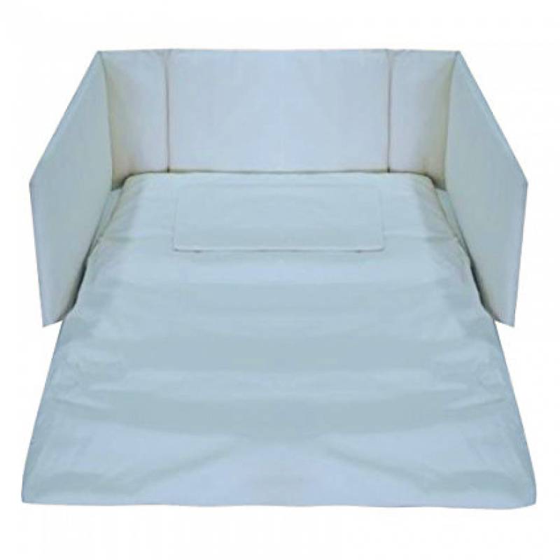 Abnehmbares Bettwäscheset für Look at Me Cradle 80x50 Hellblau von Cotinfant