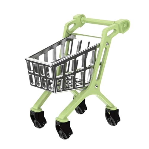 CoudarTitie Puppenhaus Miniatur Einkaufswagen, Supermarkt Handwagen, Maßstab 1:12, für Mädchen, DIY Geschenke, Dekorativer Kleiner Hofwagen, Aufbewahrungsspielzeu CoudarTitie Puppenhaus Miniatur Einkaufswagen, Supermarkt Handwagen, Maßstab 1:12, für Mädchen, DIY Geschenke, Dekorativer Kleiner Hofwagen, Aufbewahrungsspielzeu von CoudarTitie