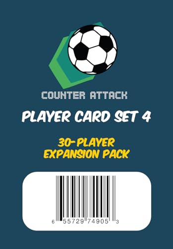 Counter Attack Spielerkarten: gemischtes Set 4 von Counter Attack the football strategy game