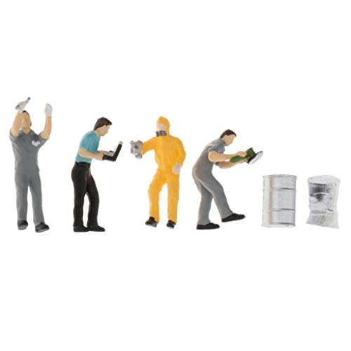 1 Set 1:64 Modell Menschen Reparaturmann Charakter Puppenzubehör Tischdekoration Grau 1 Set 1:64 Modell Menschen Reparaturmann Charakter Puppenzubehör Tischdekoration Grau von Courtieyeardceastea