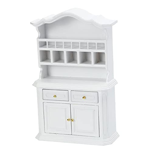 1:12 Puppenhaus Holzschrank Miniatur Puppenhaus Wohnzimmermöbel Typ 5 von Courtieyeardceastea