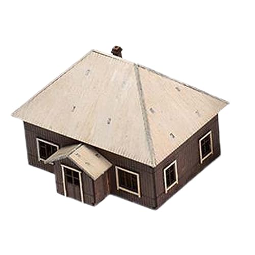1:72 Holzbau Modellbausätze Demontage für Modelleisenbahn Szene Typ D von Courtieyeardceastea