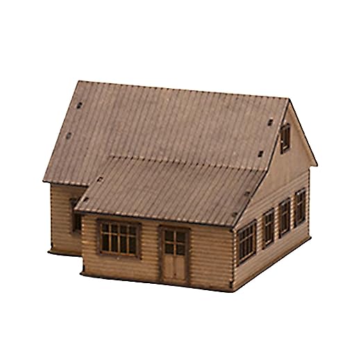 1:72 Holzbau Modellbausätze Demontage für Modelleisenbahn Szene Typ G von Courtieyeardceastea