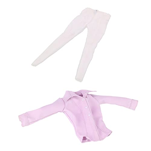 Courtieyeardceastea Soldatenkleidung im Maßstab 1:6, für 30,5 cm große Soldaten-Figuren, Rosa und Weiß, 10 cm von Courtieyeardceastea